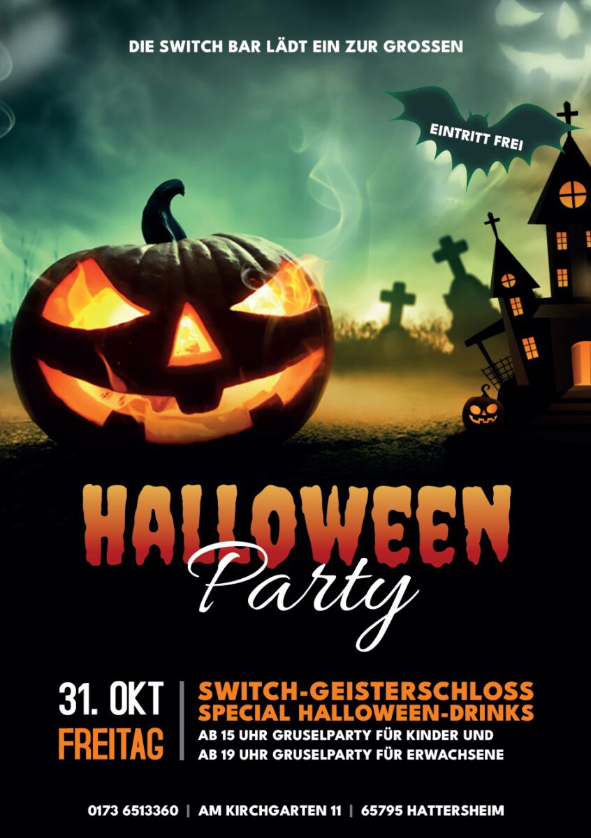 Halloween Party für Erwachsene