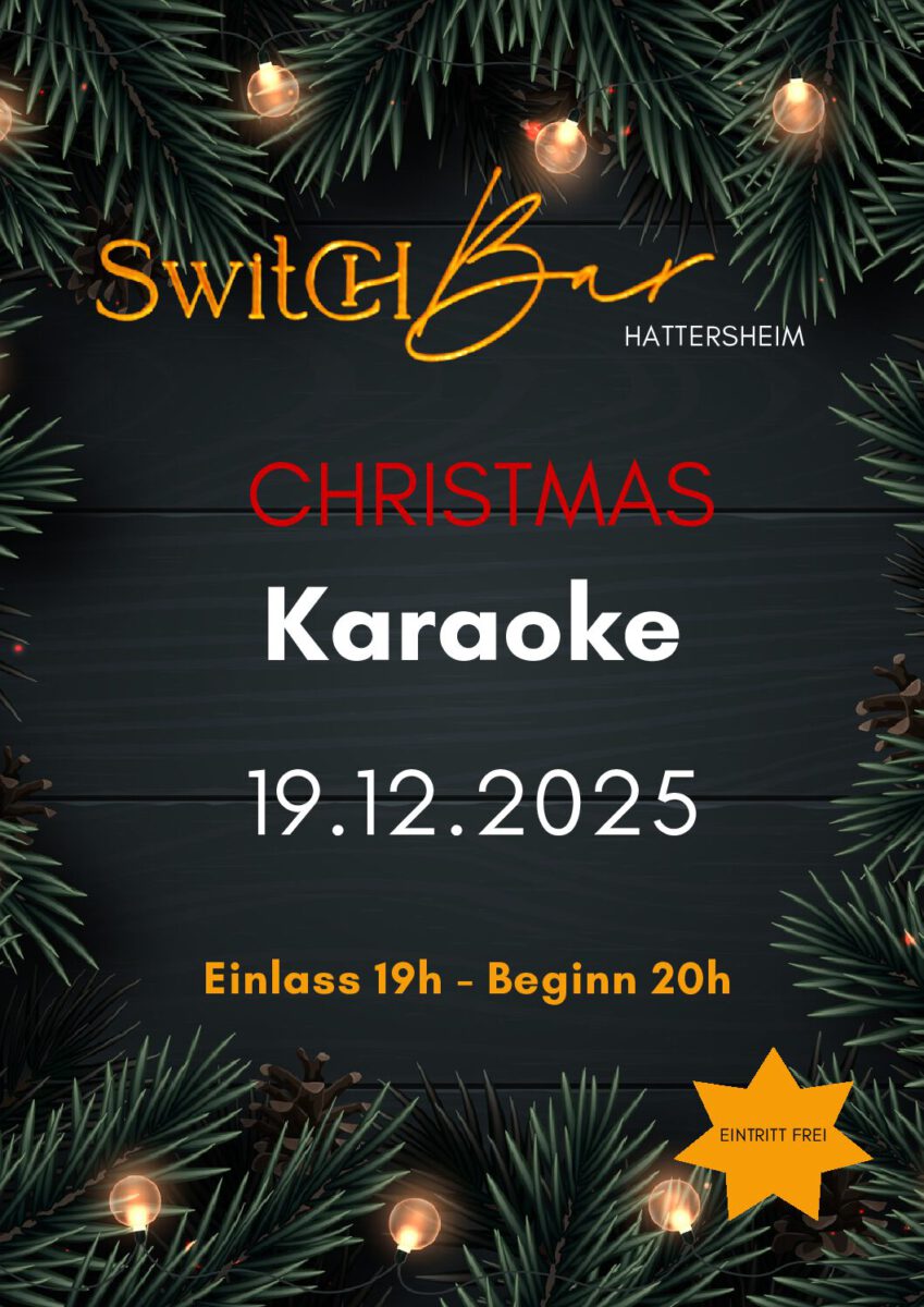 Karaoke-Abend Weihnachtsedition