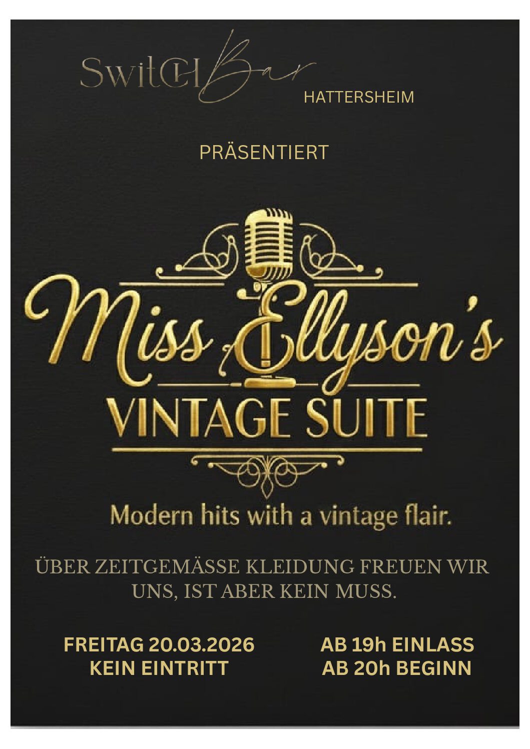 Live Musik Vintage 20er Jahre