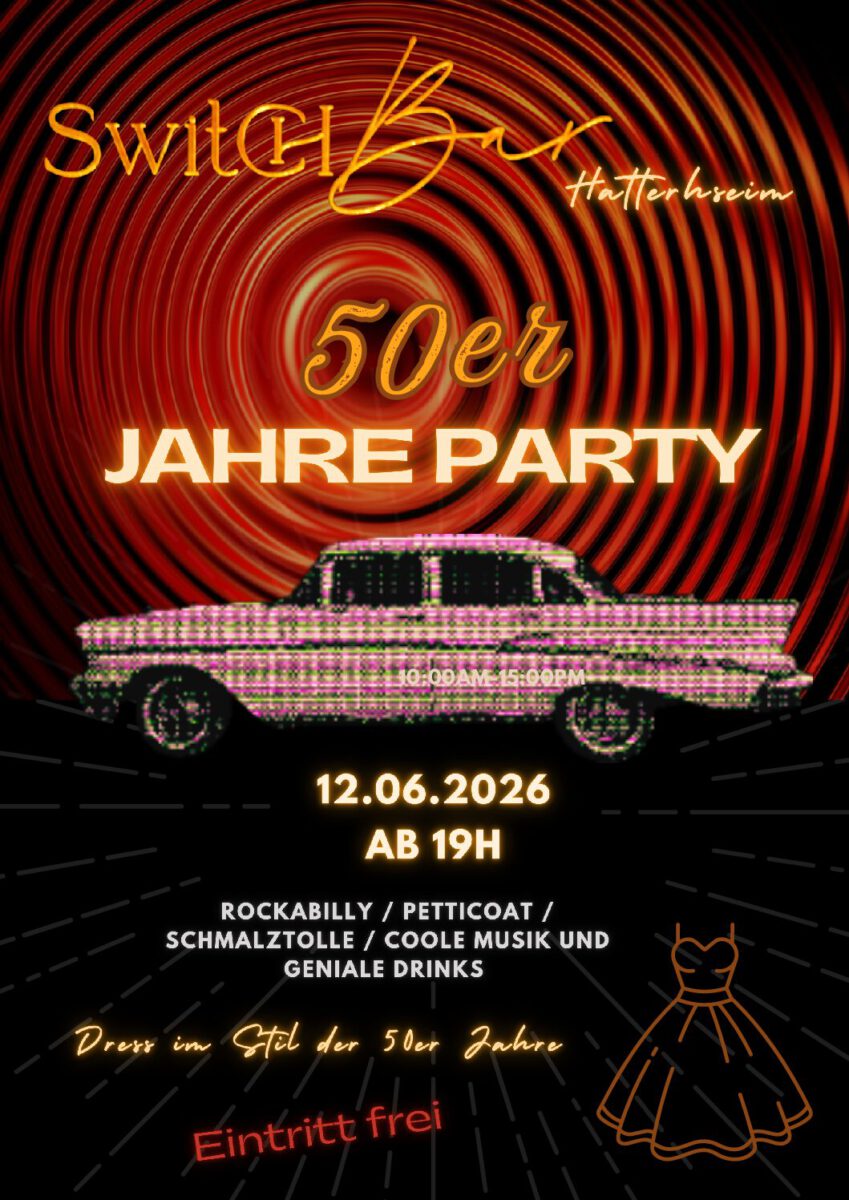 50er Jahre Motto - Party