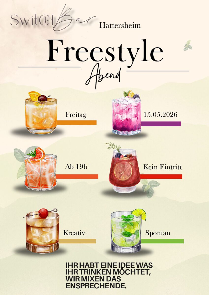 Freestyle Cocktail-Abend