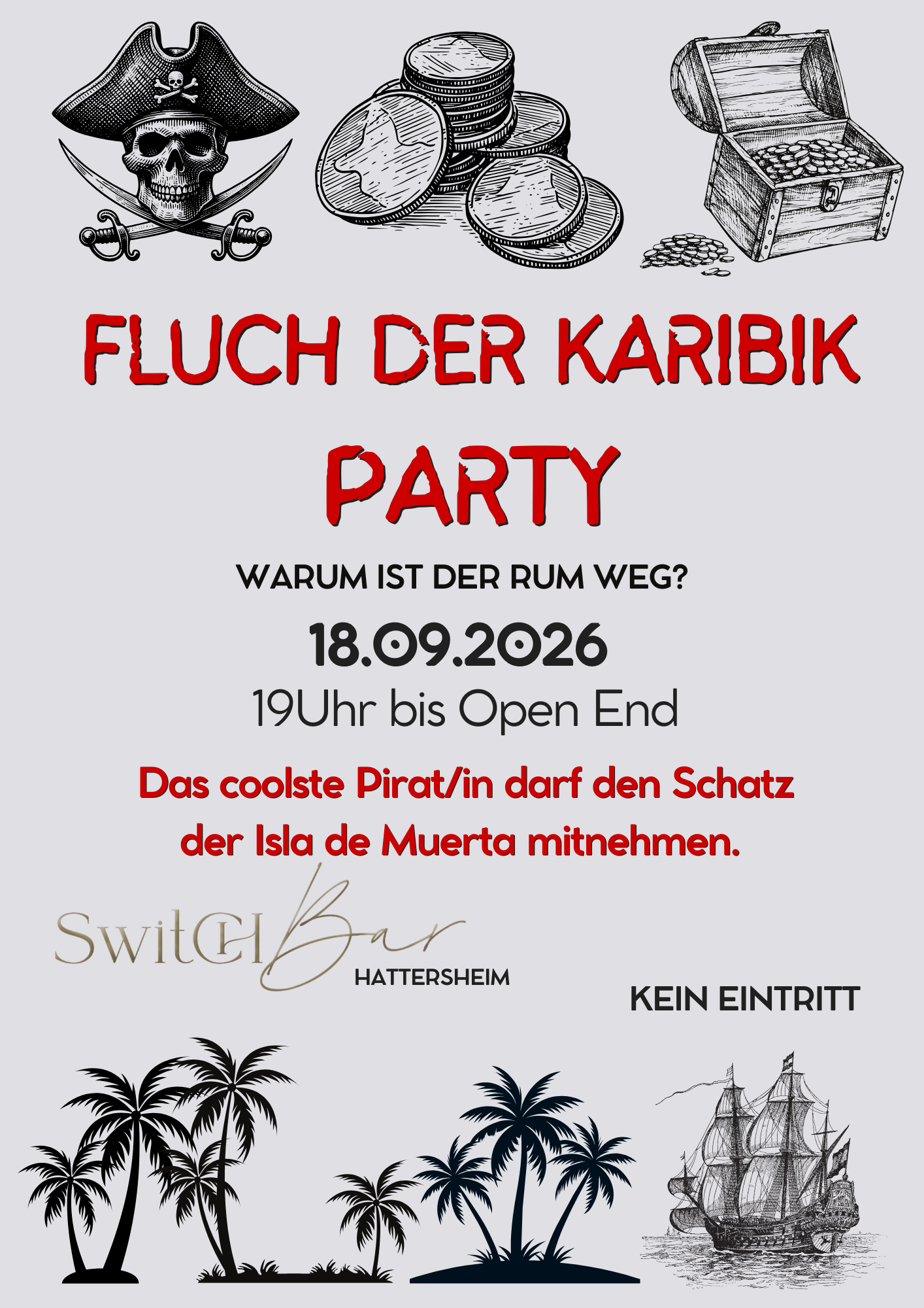 Fluch der Karibik Party
