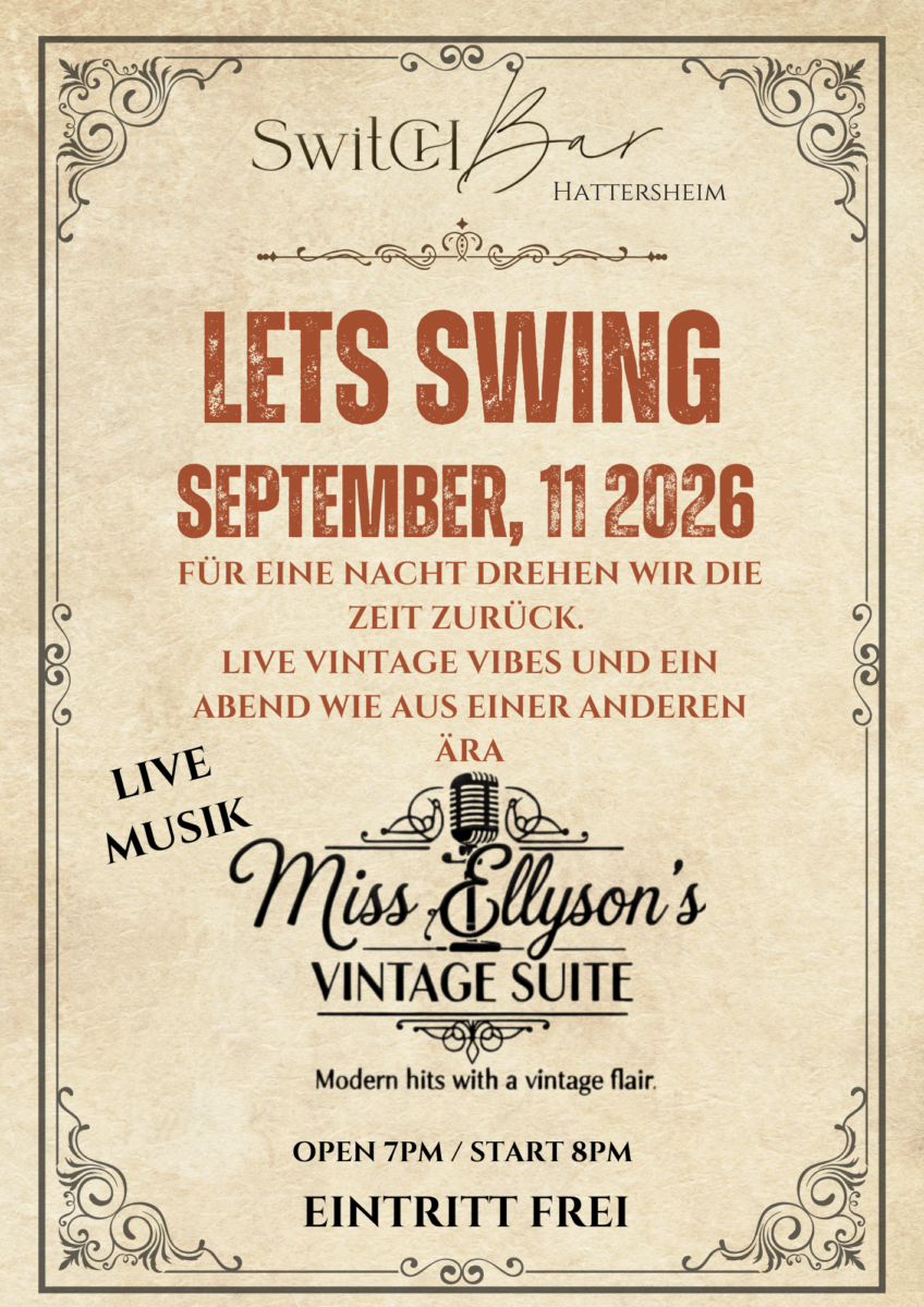 Live Musik - Vintage Abend